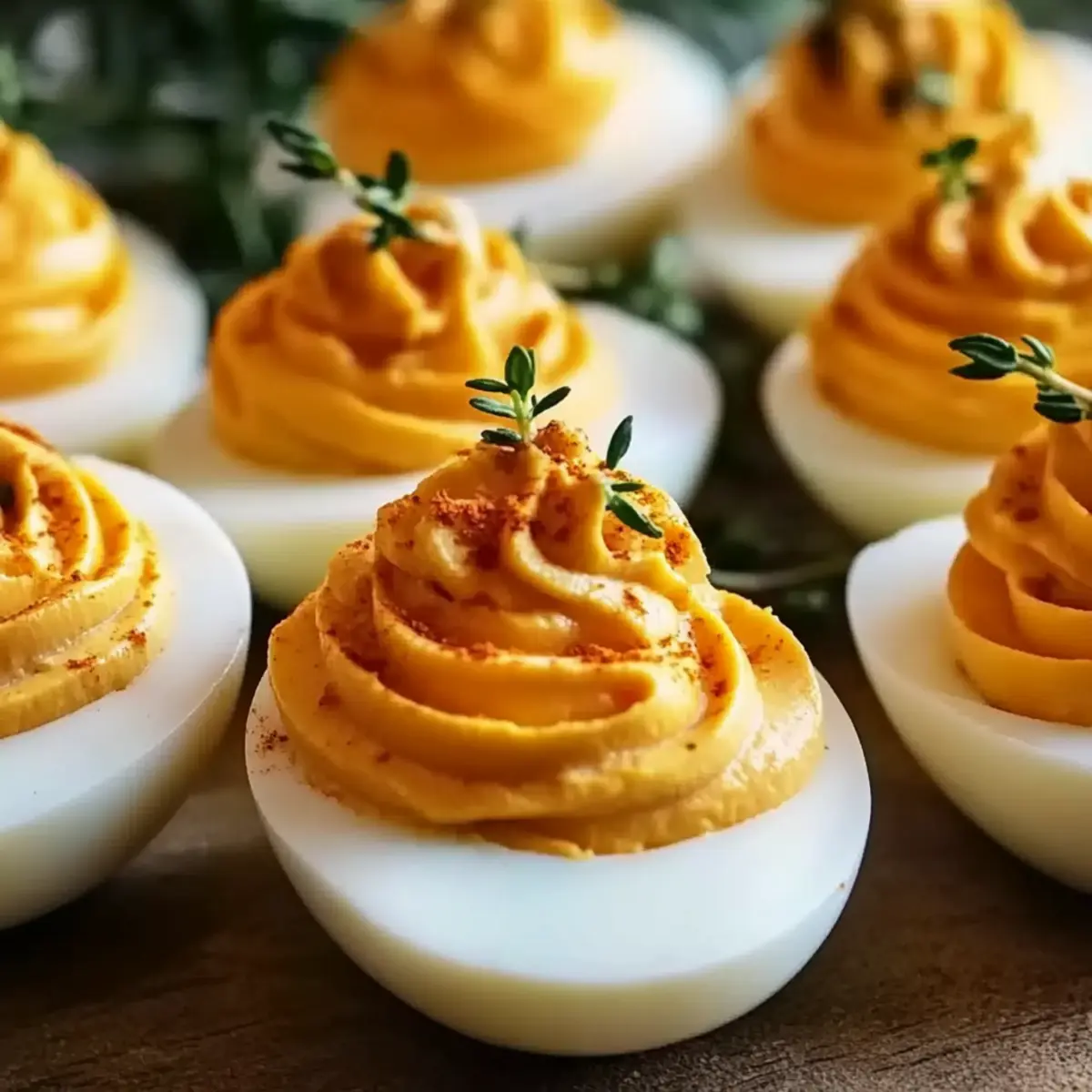 Easy Deviled Eggs with Paprika - The Whole Cook
