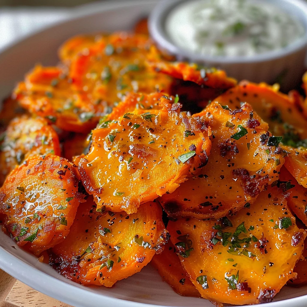 Healthy Smashed Carrots