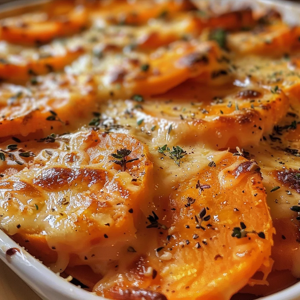 Scalloped Sweet Potatoes